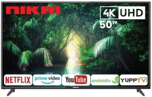 نيكاي تلفزيون LED ، مقاس 50 ، SMART ، 4K ، UHD ، م/UHD50SLED