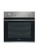 فرن بلت ان OVEN كهرباء Glem Gas GFR62IX مقاس 60 سم استيل (مروحة داخلية لتوزيع الحرارة - 6 وظائف - باب الفرن قابل للفك لسهولة التنظيف)