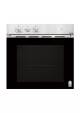 فرن بلت ان OVEN غاز Glem Gas م/FE56X مقاس 60 سم استيل (مروحة تبريد - عازل حراري مع زجاج باب قابل للفك - 5 وظائف - صمام امان لشعلة الغاز)