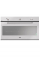 فرن بلت ان OVEN غاز Glem Gas م/F996X مقاس 90 سم استيل (شواية غاز - نظام امان لموقد الغاز - عازل حراري مع زجاج باب قابل للفك - مروحه داخليه لتوزيع الحراره - 95 لتر)