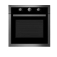 فرن بلت ان OVEN كهرباء MIDEA م/65CME10104 مقاس 60 سم استيل (سعة 70 لتر - مؤقت ميكانيكي - 4 وظائف)