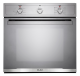 فرن بلت ان OVEN كهرباء ELBA م/E59 TURBO رمادي (59 لتر - 11 وظيفة - إضاءة - مروحة حرارية للطهي - مروحة تبريد - زجاج داخلي قابل للإزالة - ايطالي)