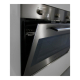 فرن بلت ان OVEN غاز Glem Gas م/F995X مقاس 90 سم استيل (شواية كهرباء - نظام امان لموقد الغاز - عازل حراري مع زجاج باب قابل للفك - مروحه داخليه لتوزيع الحراره - 95 لتر)